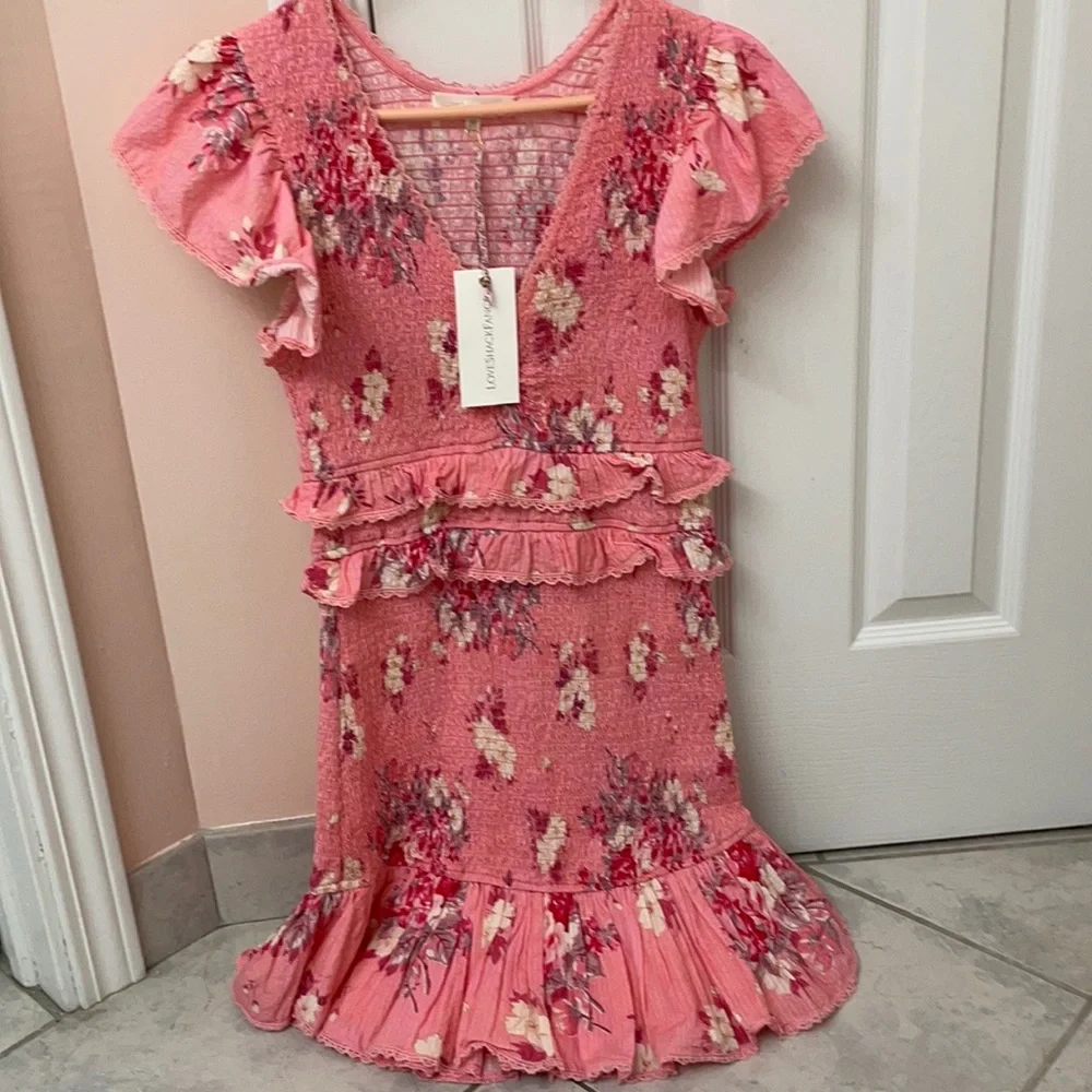 COPY - LoveShackFancy Raspberry Sonora dress🌸 - Picture 1 of 5